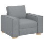 Conjunto de Sofá de 3 Piezas con Cojines Gris Claro de , Sofás - Ref: Foro24-3324609, Precio: 620,66 €, Descuento: %