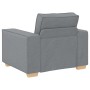 Conjunto de Sofá de 3 Piezas con Cojines Gris Claro de , Sofás - Ref: Foro24-3324609, Precio: 620,66 €, Descuento: %