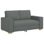 Conjunto de Sofá de 3 Piezas con Cojines en Tela Gris Oscuro de , Sofás - Ref: Foro24-3324610, Precio: 620,66 €, Descuento: %
