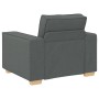 Conjunto de Sofá de 3 Piezas con Cojines en Tela Gris Oscuro de , Sofás - Ref: Foro24-3324610, Precio: 620,66 €, Descuento: %