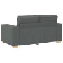 Conjunto de Sofá de 3 Piezas con Cojines en Tela Gris Oscuro de , Sofás - Ref: Foro24-3324610, Precio: 620,66 €, Descuento: %