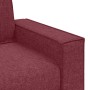 Conjunto de sofá de 3 piezas con cojines color rojo vino de , Sofás - Ref: Foro24-3324612, Precio: 620,66 €, Descuento: %