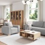 Conjunto de Sofá de 3 Piezas con Cojines de Tela Gris Nube de , Sofás - Ref: Foro24-3324617, Precio: 625,92 €, Descuento: %