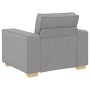 Conjunto de Sofá de 3 Piezas con Cojines de Tela Gris Nube de , Sofás - Ref: Foro24-3324617, Precio: 625,92 €, Descuento: %