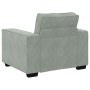Conjunto de Sofá de 3 Piezas con Cojines de Terciopelo Gris Claro de , Sofás - Ref: Foro24-3324618, Precio: 616,52 €, Descuen...