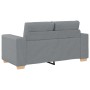 Juego de Sofá de 3 Piezas con Cojines de Tela Gris Claro de , Sofás - Ref: Foro24-3324628, Precio: 637,22 €, Descuento: %