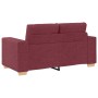 Juego de Sofá de 3 Piezas con Cojines Color Rojo Vino de , Sofás - Ref: Foro24-3324631, Precio: 628,41 €, Descuento: %