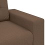 Juego de Sofá de 3 Piezas con Cojines de Tela Marrón de , Sofás - Ref: Foro24-3324632, Precio: 628,41 €, Descuento: %