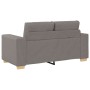 Juego de Sofás de 3 Piezas con Cojines de Tela Taupe de , Sofás - Ref: Foro24-3324634, Precio: 628,41 €, Descuento: %