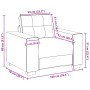 Juego de Sofás de 3 Piezas con Cojines de Tela Taupe de , Sofás - Ref: Foro24-3324634, Precio: 628,41 €, Descuento: %
