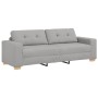 Juego de Sofá de 3 Piezas con Cojines en Tela Gris Nube de , Sofás - Ref: Foro24-3324636, Precio: 633,08 €, Descuento: %