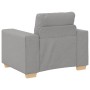 Juego de Sofá de 3 Piezas con Cojines en Tela Gris Nube de , Sofás - Ref: Foro24-3324636, Precio: 633,08 €, Descuento: %