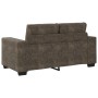 Juego de Sofá de 3 Piezas con Cojines de Cuero Sintético Gris Oscuro de , Sofás - Ref: Foro24-3324638, Precio: 680,07 €, Desc...