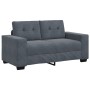 Juego de Sofás de 3 Piezas con Cojines de Terciopelo Gris Oscuro de , Sofás - Ref: Foro24-3324640, Precio: 628,62 €, Descuent...
