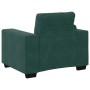 Set de Sofá de 3 Piezas con Cojines en Terciopelo Verde Oscuro de , Sofás - Ref: Foro24-3324641, Precio: 616,86 €, Descuento: %