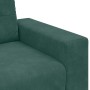 Set de Sofá de 3 Piezas con Cojines en Terciopelo Verde Oscuro de , Sofás - Ref: Foro24-3324641, Precio: 616,86 €, Descuento: %