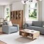 Juego de Sofá de 3 Piezas con Cojines en Tela Gris Claro de , Sofás - Ref: Foro24-3324658, Precio: 653,36 €, Descuento: %