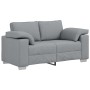 Juego de Sofá de 3 Piezas con Cojines en Tela Gris Claro de , Sofás - Ref: Foro24-3324658, Precio: 653,36 €, Descuento: %
