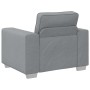Juego de Sofá de 3 Piezas con Cojines en Tela Gris Claro de , Sofás - Ref: Foro24-3324658, Precio: 653,36 €, Descuento: %