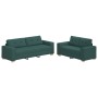 Juego de Sofá de 2 Piezas con Cojines Tela Amarilla de , Sofás - Ref: Foro24-3324715, Precio: 472,77 €, Descuento: %