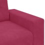 Juego de Sofá de 2 Piezas con Cojines en Terciopelo Rojo Vino de , Sofás - Ref: Foro24-3324725, Precio: 464,40 €, Descuento: %