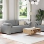 Juego de Sofá de 2 Piezas con Cojines en Tela Gris Claro de , Sofás - Ref: Foro24-3324740, Precio: 489,17 €, Descuento: %
