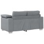 Juego de Sofá de 2 Piezas con Cojines en Tela Gris Claro de , Sofás - Ref: Foro24-3324740, Precio: 489,17 €, Descuento: %