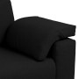 Conjunto de sofá de 2 piezas con cojines de tela negra de , Sofás - Ref: Foro24-3324742, Precio: 501,91 €, Descuento: %