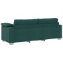 Conjunto de sofá de 2 piezas con cojines en tela verde oscuro de , Sofás - Ref: Foro24-3324745, Precio: 489,87 €, Descuento: %