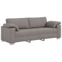 Juego de Sofá de 2 Piezas con Cojines de Tela Taupe de , Sofás - Ref: Foro24-3324746, Precio: 497,72 €, Descuento: %