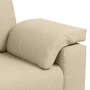 Juego de Sofá de 2 Piezas con Cojines en Tela Crema de , Sofás - Ref: Foro24-3324747, Precio: 497,72 €, Descuento: %