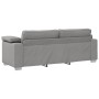 Juego de Sofá de 2 Piezas con Cojines en Tela Gris Nube de , Sofás - Ref: Foro24-3324748, Precio: 504,09 €, Descuento: %