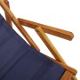 Sillas de Playa Plegables 2 pcs Azul Madera Maciza de Acacia y Textileno de , Sillas de jardín - Ref: Foro24-3325143, Precio:...