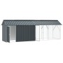 aviario para pájaros con extensión antracita 112x442x141 cm acero de , Pies y jaulas para pájaros - Ref: Foro24-3325145, Prec...