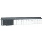 Aviario para aves con extensión Antracita 112x838x141 cm Acero de , Pies y jaulas para pájaros - Ref: Foro24-3325147, Precio:...
