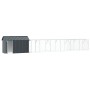 Aviario para Aves con Extensión Antracita 112x817x141 cm Acero de , Pies y jaulas para pájaros - Ref: Foro24-3325150, Precio:...