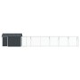 Aviario para Aves con Extensión Antracita 112x817x141 cm Acero de , Pies y jaulas para pájaros - Ref: Foro24-3325150, Precio:...