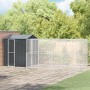 Aviario para Pájaros con Extensión Anthracita 210x619x247 cm Acero de , Pies y jaulas para pájaros - Ref: Foro24-3325157, Pre...