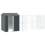 Aviario para Pájaros con Extensión Anthracita 210x619x247 cm Acero de , Pies y jaulas para pájaros - Ref: Foro24-3325157, Pre...