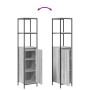 Conjunto de Muebles de Baño de 3 Piezas Gris Sonoma de Madera Elaborada de , Tocadores de baño - Ref: Foro24-3328362, Precio:...