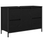 Juego de Muebles para el Baño de 2 Piezas en Madera de Roble Negro de , Tocadores de baño - Ref: Foro24-3328374, Precio: 171,...