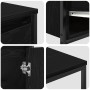 Juego de Muebles para el Baño de 2 Piezas en Madera de Roble Negro de , Tocadores de baño - Ref: Foro24-3328374, Precio: 171,...