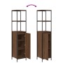 Conjunto de Muebles de Baño de 3 Piezas - Roble Marrón Madera Elaborada de , Tocadores de baño - Ref: Foro24-3328383, Precio:...