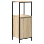 Conjunto de Muebles de Baño de 5 Piezas en Madera Elaborada de Roble Sonoma de , Tocadores de baño - Ref: Foro24-3328385, Pre...