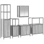 Conjunto de muebles de baño de 5 piezas en madera gris sonoma de , Tocadores de baño - Ref: Foro24-3328387, Precio: 309,86 €,...