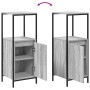 Conjunto de muebles de baño de 5 piezas en madera gris sonoma de , Tocadores de baño - Ref: Foro24-3328387, Precio: 309,86 €,...