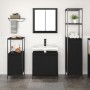 Mobiliario de Baño de 3 Piezas Roble Negro Madera Elaborada de , Tocadores de baño - Ref: Foro24-3328394, Precio: 179,01 €, D...