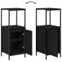 Mobiliario de Baño de 3 Piezas Roble Negro Madera Elaborada de , Tocadores de baño - Ref: Foro24-3328394, Precio: 179,01 €, D...