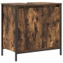 Juego de muebles de baño de 3 piezas en roble ahumado - Madera compuesta de , Tocadores de baño - Ref: Foro24-3328396, Precio...