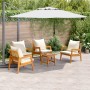 Conjunto de Bistro de 5 Piezas con Cojines de Madera Sólida de Acacia de , Sofás de exterior - Ref: Foro24-3328611, Precio: 3...